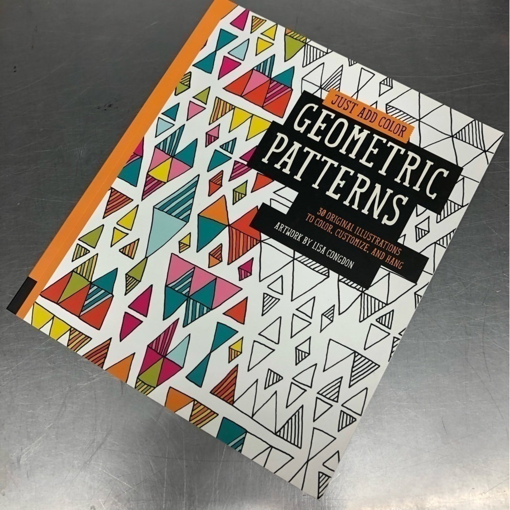 Just Add Color: Patterns Adult Coloring Book
